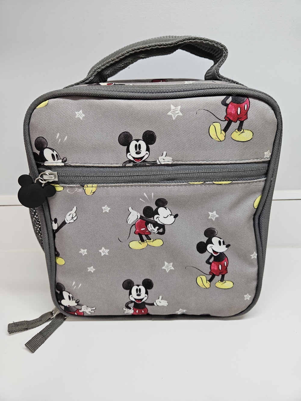 Pottery Barn Kids PBK Mackenzie Gray Disney Mickey Mouse Classic Lunch Box